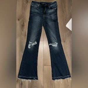 American Eagle Womens Outfitters Highest Ride Flare Jeans